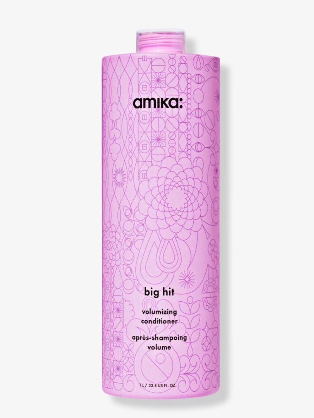 Amika Big Hit Volumizing Conditioner — Pink 1L